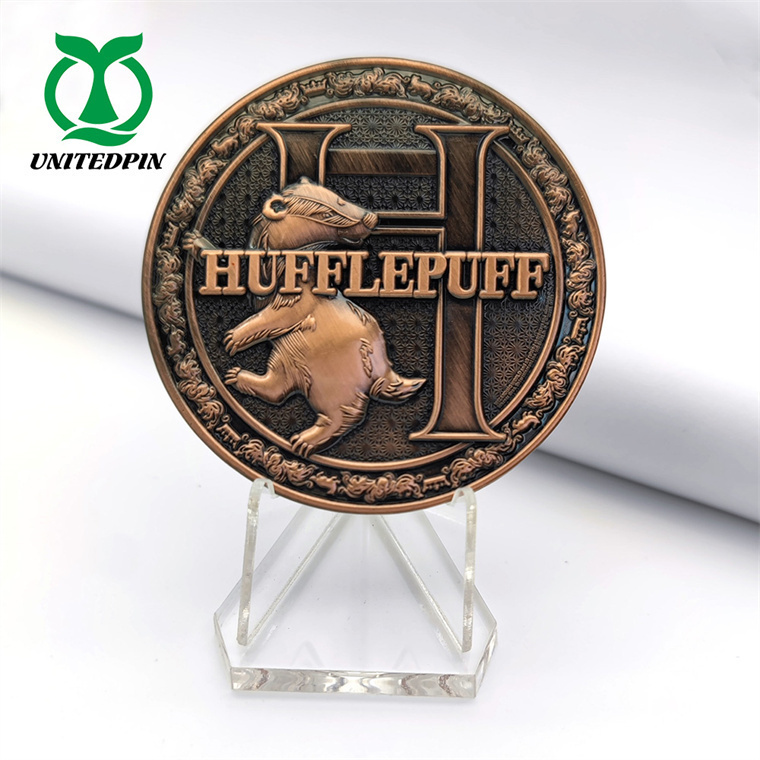 20 Years Challenge Coin Manufacturer Customize OEM Personalized Logo Collectible Metal Challenge Coins