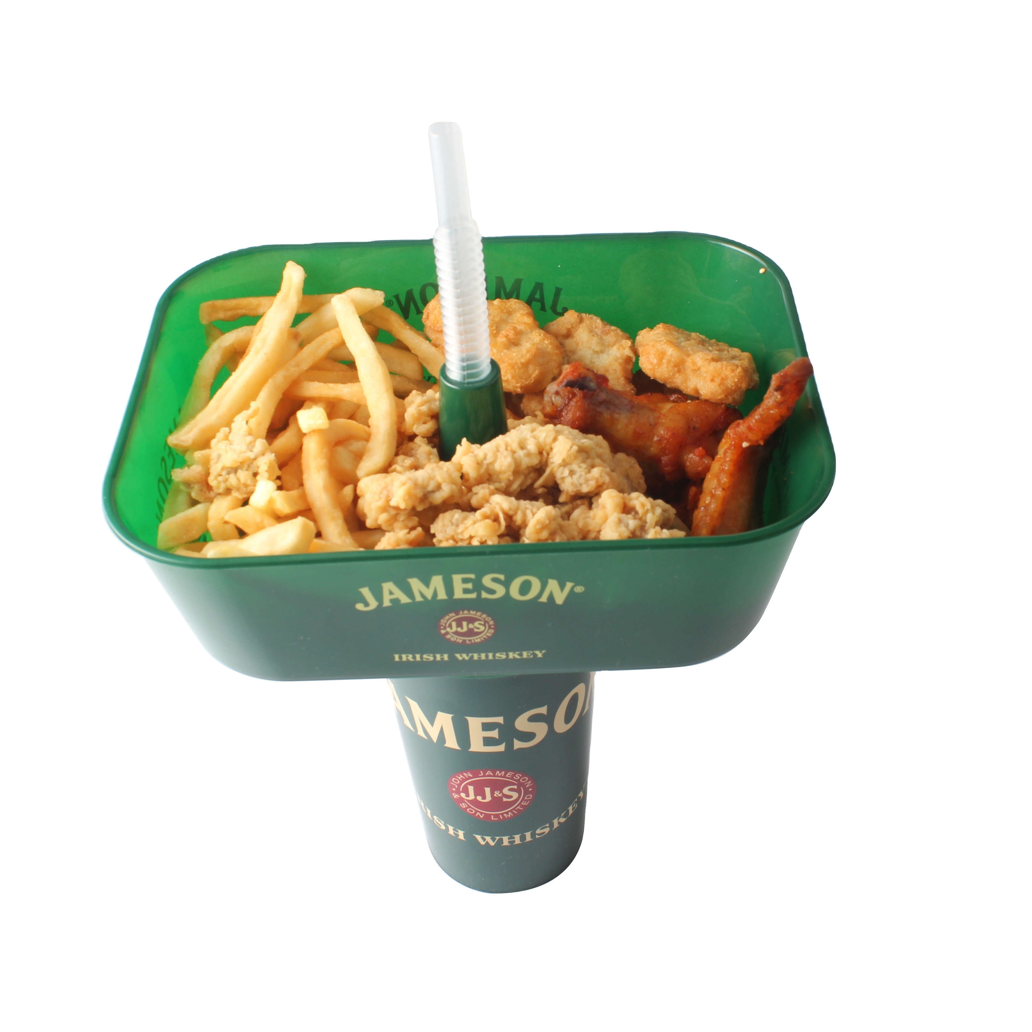 55 OZ Square Disposable Plastic Grub Tub For Snack Tub Tray Wholesale