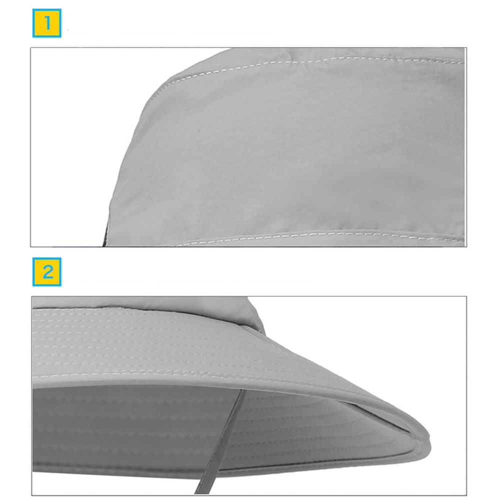 Outdoor UV Protection Sun Hats Couples Light String Bucket Fishing Bucket Wholesale Fashion Mountaineering Camping Hat Summer