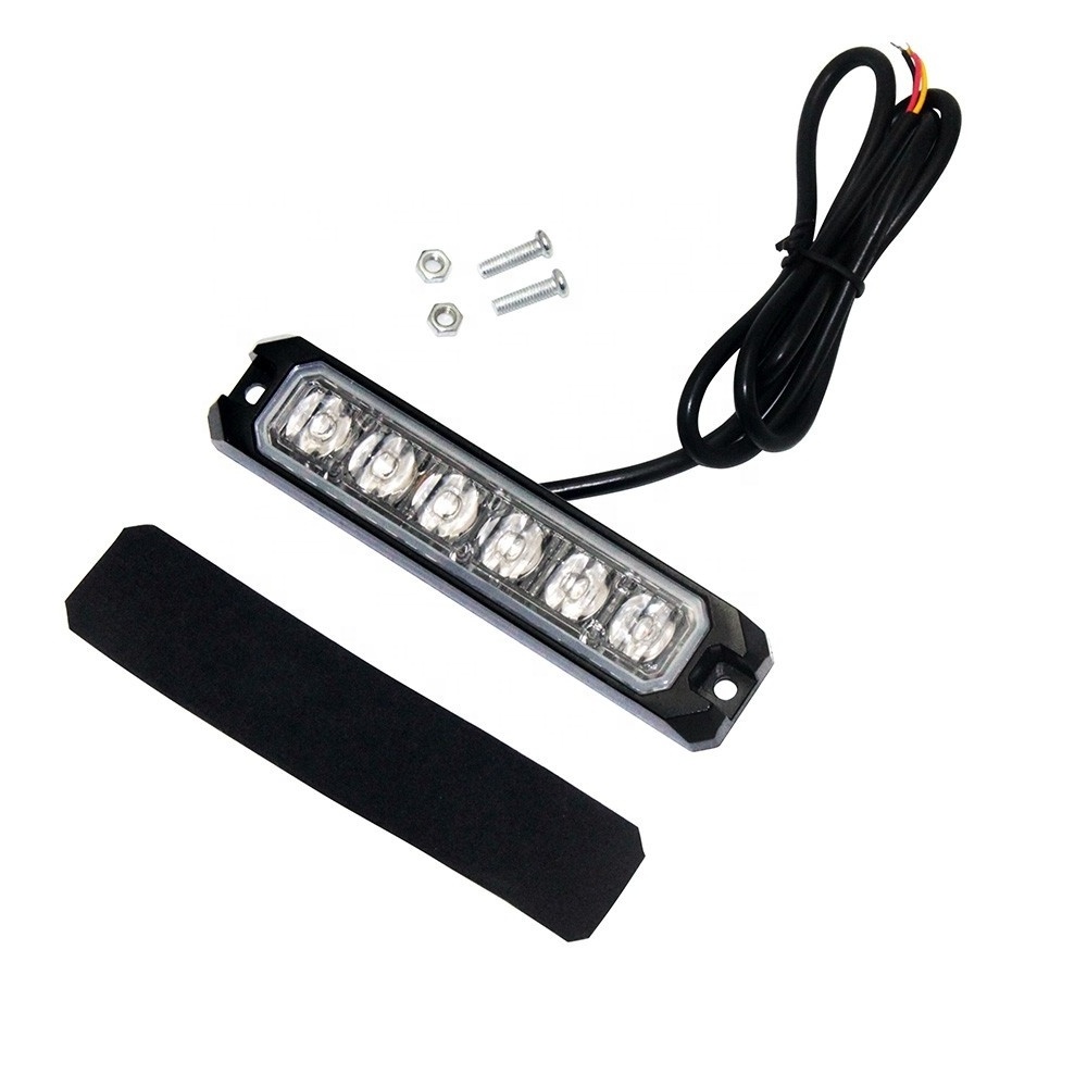 Car flash strobe led dash light car interior warning strobe light emergency vehicle interior mount led dash led warning light