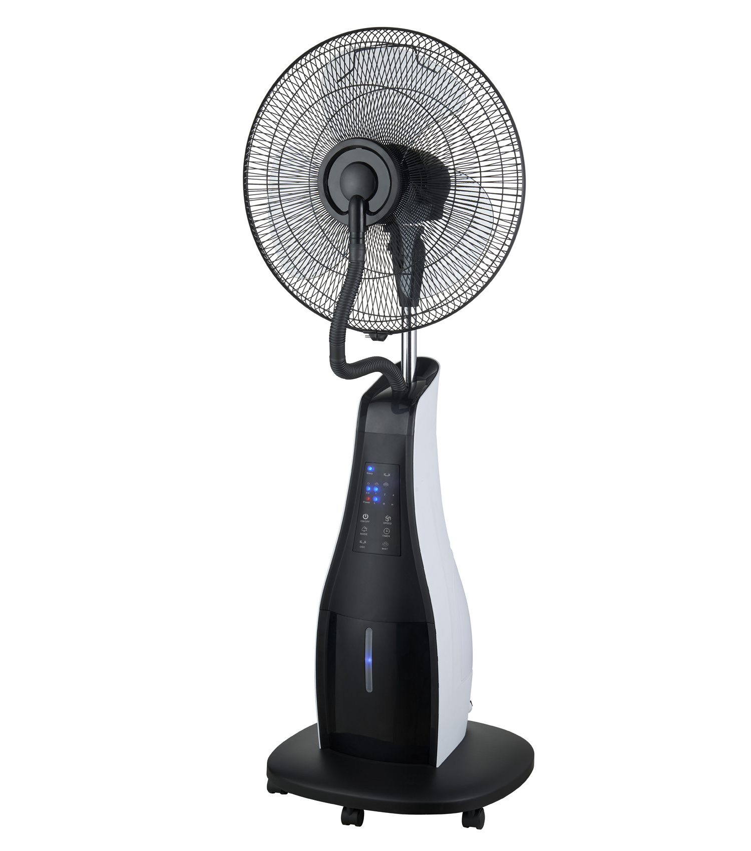 Outdoor Mist Spray Cooler Stand Water Cooling Fan