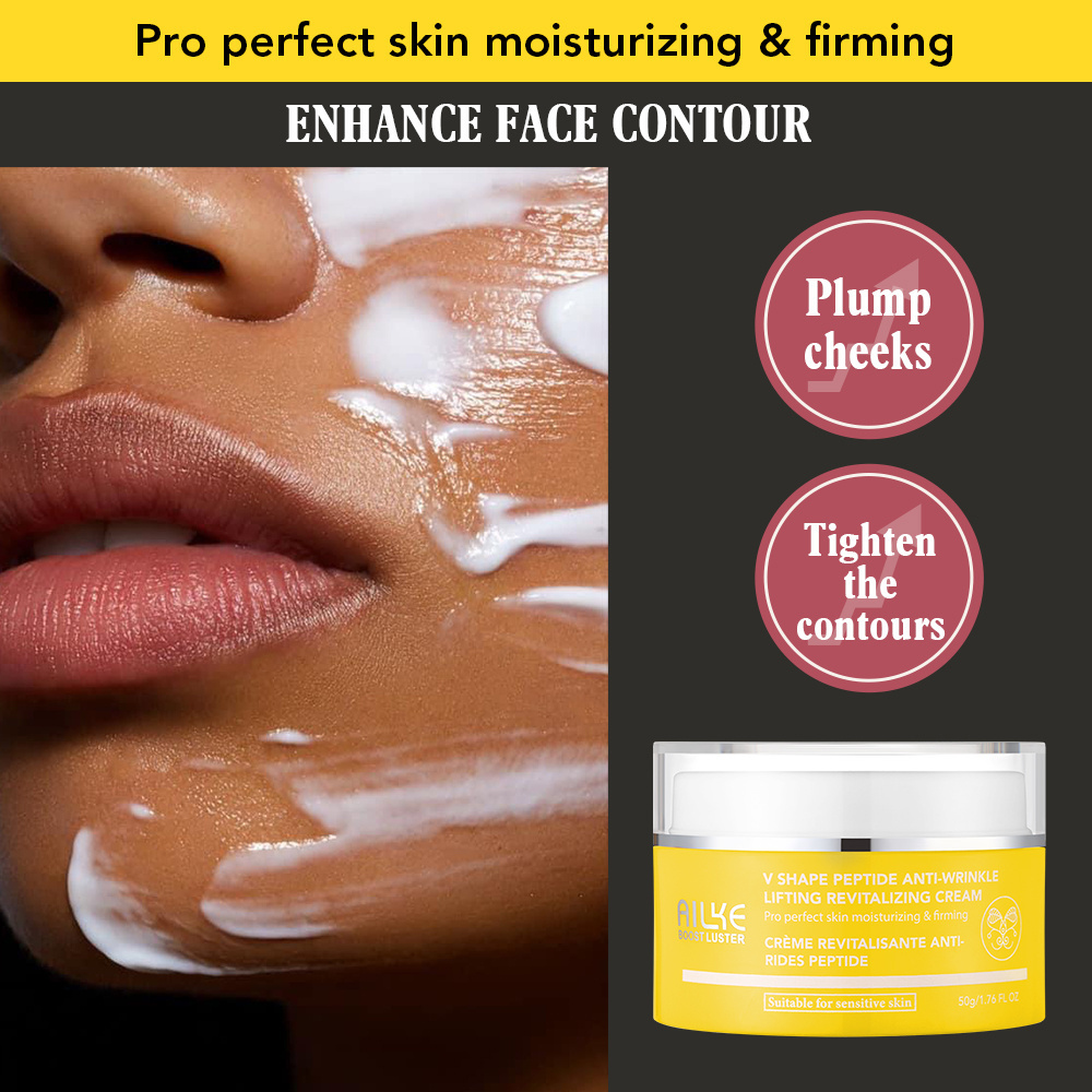 AILKE Face Products Skin Care Natural Collagen Peptides Moisturizing Whitening Anti-Aging Face Cream