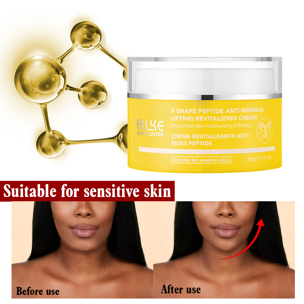 AILKE Face Products Skin Care Natural Collagen Peptides Moisturizing Whitening Anti-Aging Face Cream