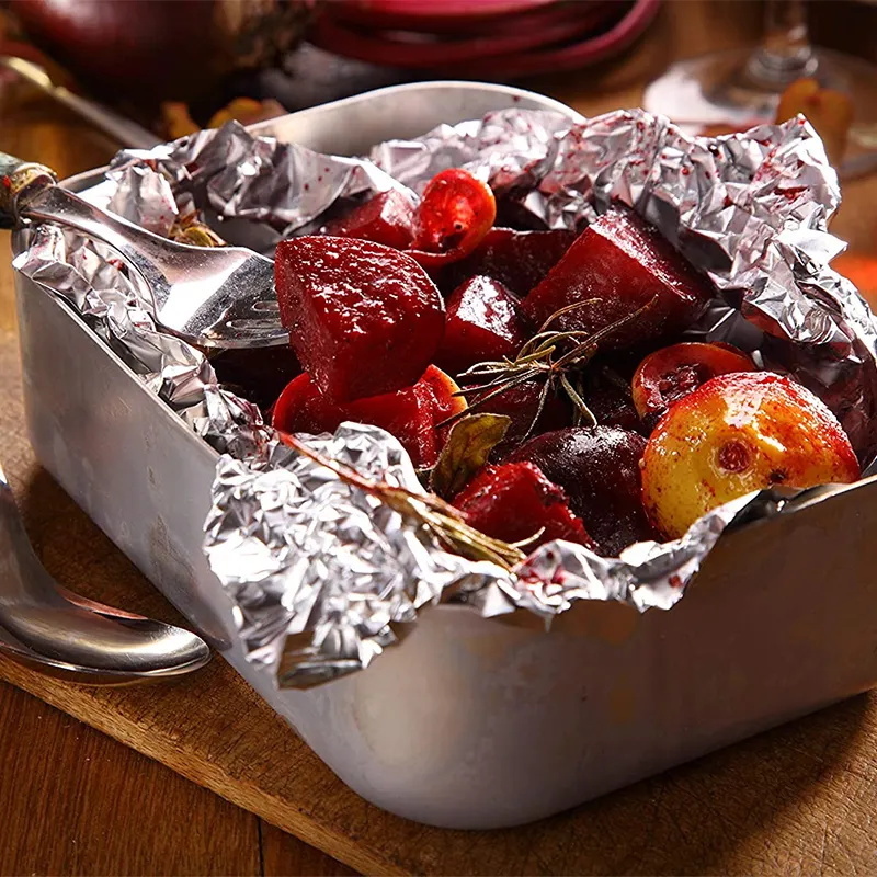 Aluminum Foil Roll Paper Tin Foil Aluminum Paper Foil Roll For Cooking