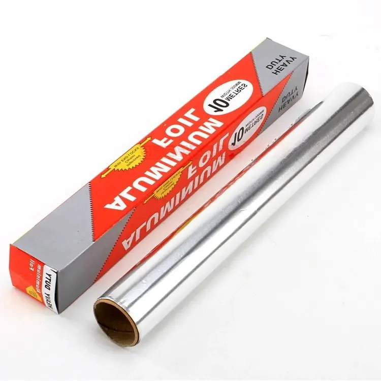 Manufacturer  8011 foil 11 Micron 30cm Aluminium Jumbo Roll Aluminum foil Coil