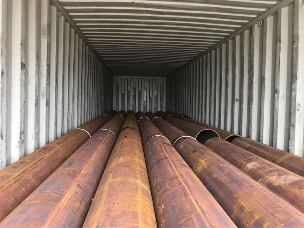 Hot Rolled Astm A106-b Smls Pipe Europe St52-3 16mn Low Carbon Steel Seamless Round Pipe