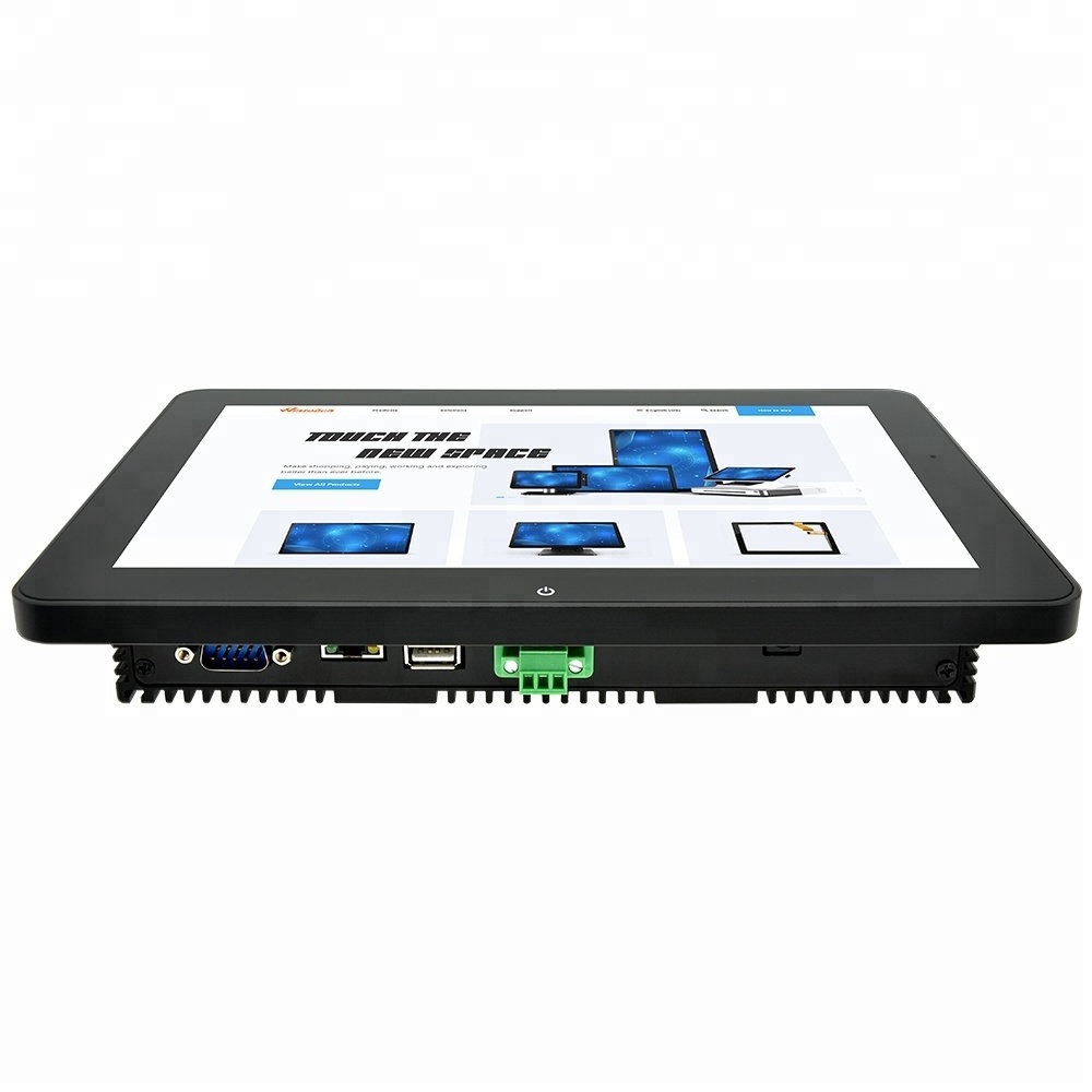 10.1 pcap all-in- ones PC core  desktop mini industrial computer with capacitive touch panel