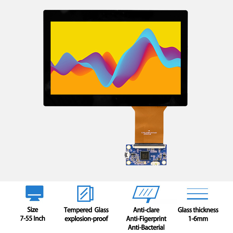 Touch Screen Panel Lcd Display,7 Inch Wall Mount Android Touch Panel Capacitive PCAP Touch Screen Panel