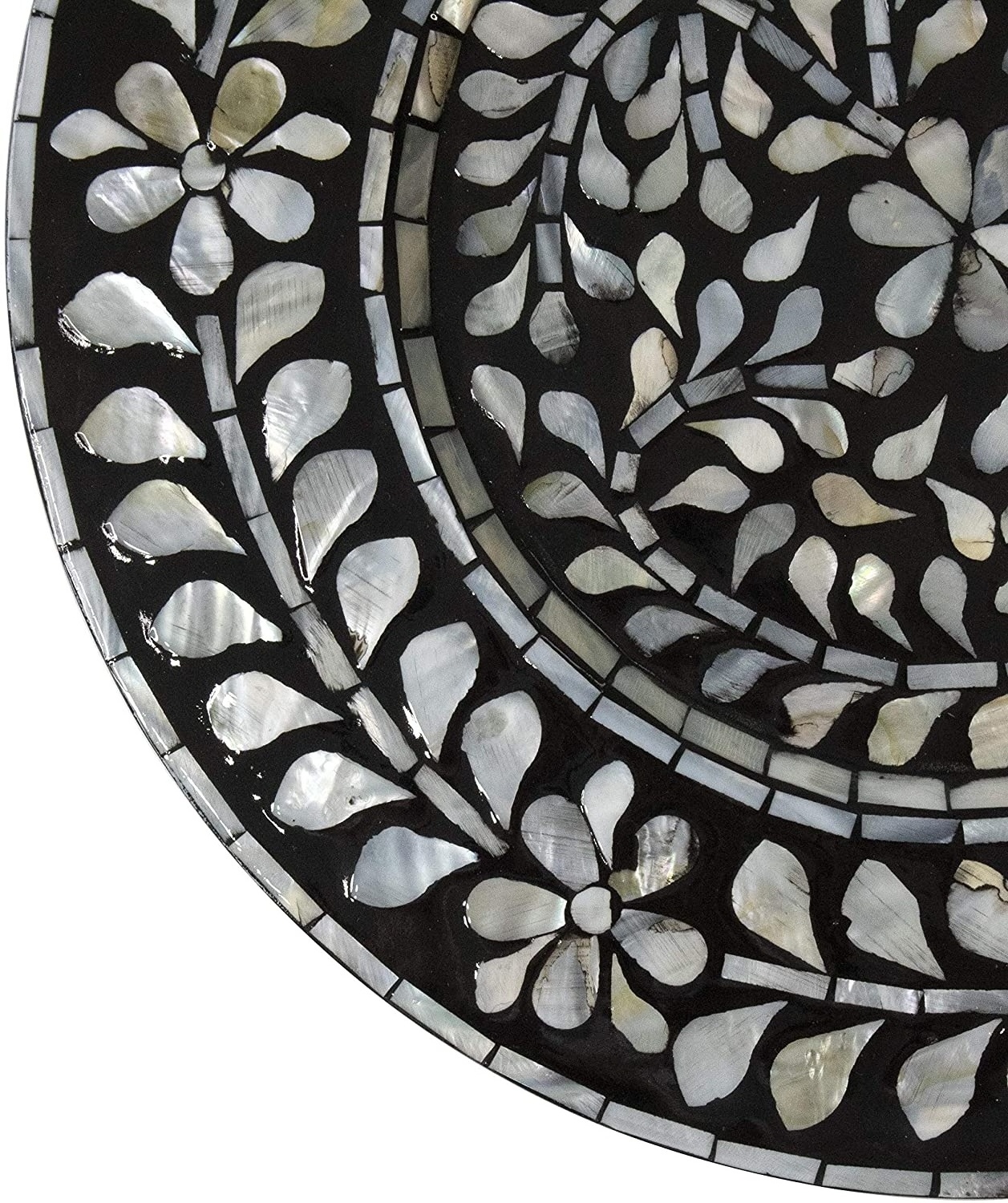 Latest Mother Of Pearl Charger Plate Mother Of Pearl Plate Use For Multipurpose By United Trade world