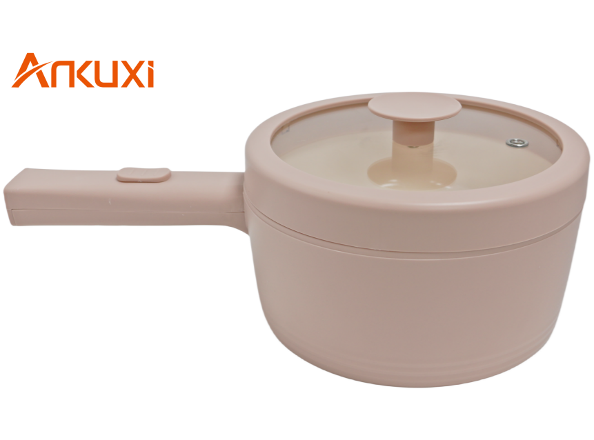 Long handle Instant electric multi cooker hot pot small mini rice cooker rapid egg cooker soup heater dorm room essentials