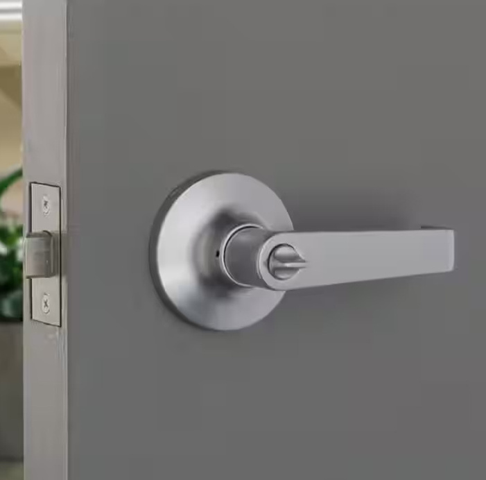 Commercial Entry Lever Lock, Cylindrical Lever Door Handle Lock, Privacy Door Handle