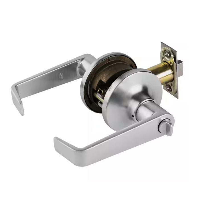 Commercial Entry Lever Lock, Cylindrical Lever Door Handle Lock, Privacy Door Handle