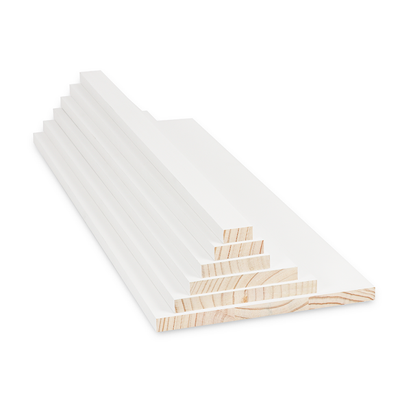 SAMPLE wood mdf mouldings S4S baseboard crown moulding wall trim quarter round chair rail door jamb casing