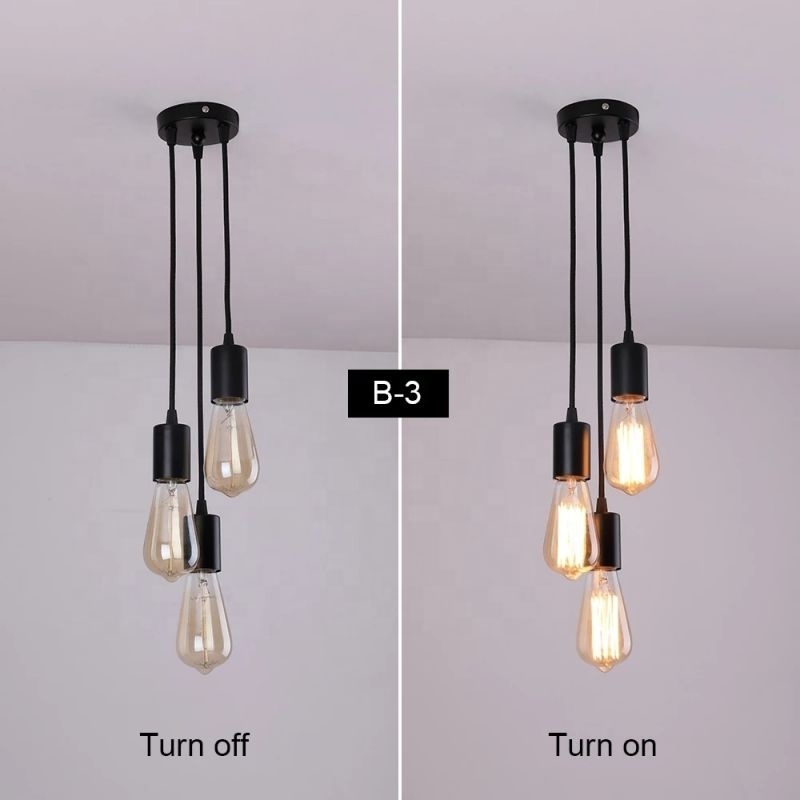 Modern Hanging Ceiling Lamps Spider Nordic Lamp Chandeliers Suspension Pendant Kitchen Bedroom Dining Room Restaurant Lights E27