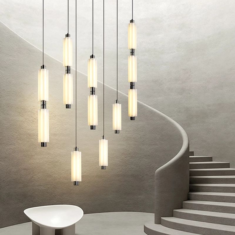 LED Ceiling Lamps Dining Room Bar Coffee Shop Modern Loft Black Pendant Light Foyer Home And Kitchen Dining Tables Pendant Light