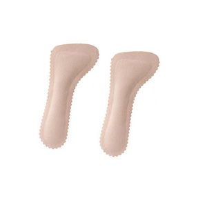 Summer sandal insoles women's self-adhesive sweat wicking and odor resistant high heels anti slip seven point pad thin style