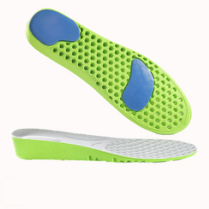 New! honeycomb shock absorbing sports booster pad comfortable arch support height increasing insoles wholesale MOQ 1 pair