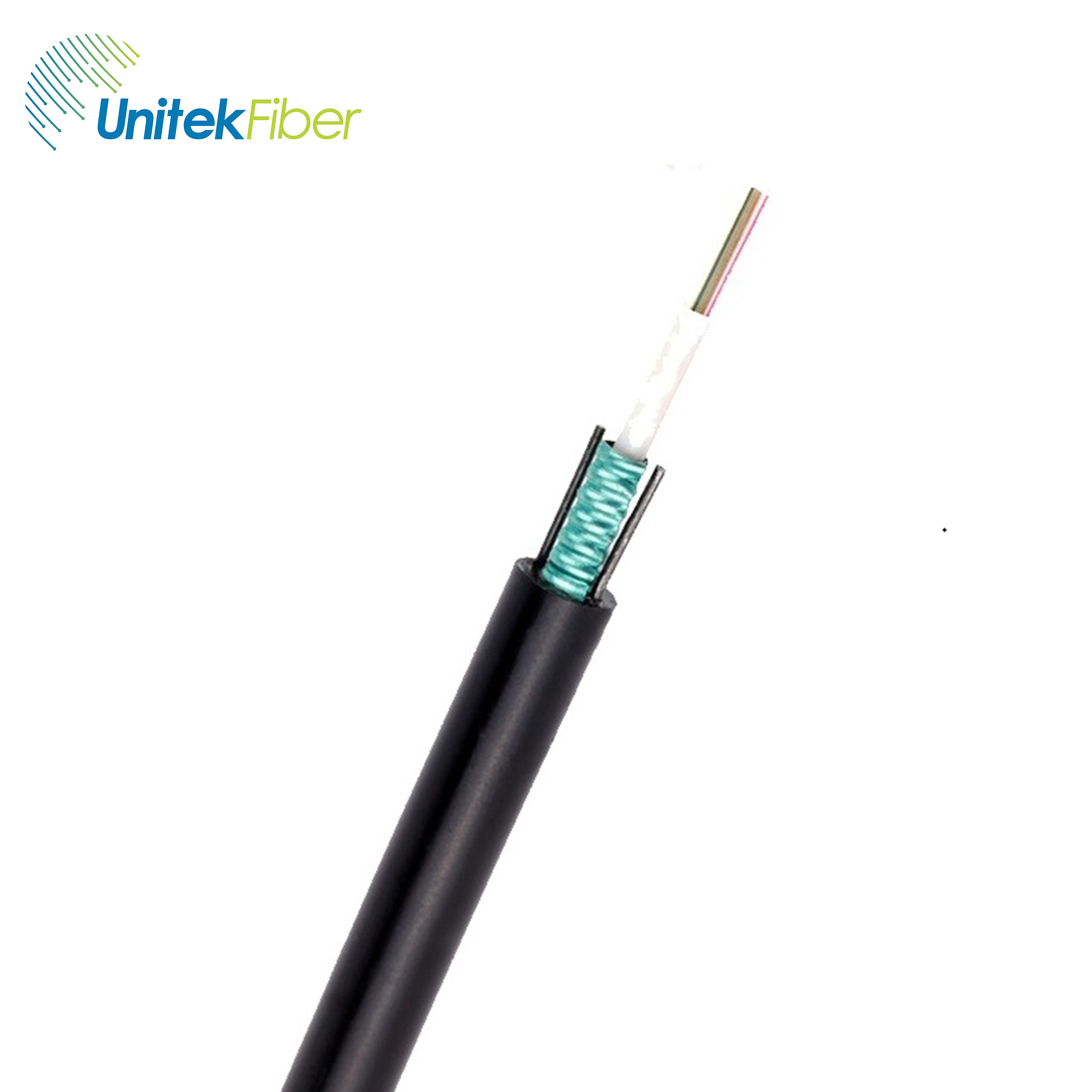 Manufacturer PE sheath armored optical light fiber cable 6 core G652D Anti-UV outdoor  GYXTW fiber optic cable