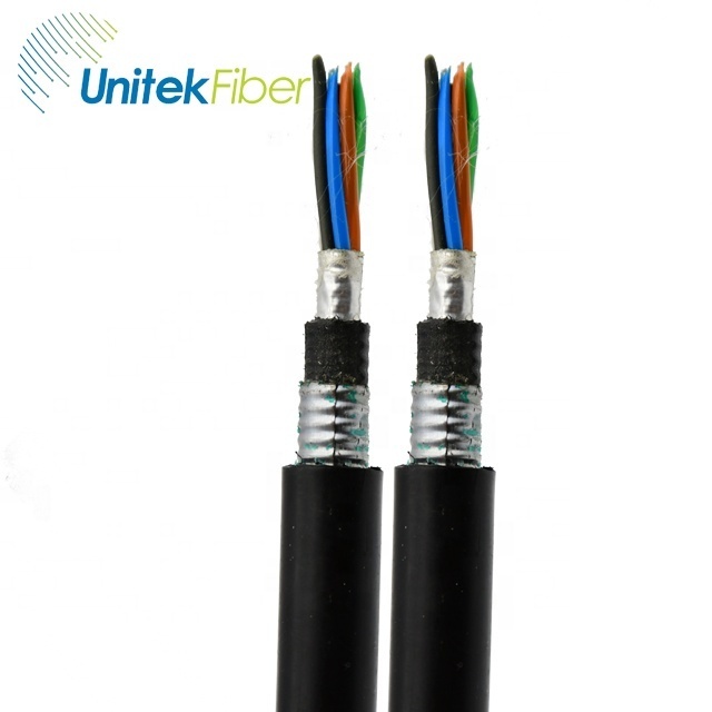 Hot sale single mode fiber optic cables 100m GYTA53 buried directly armored stranded 96 144 288 core fiber optic cable price