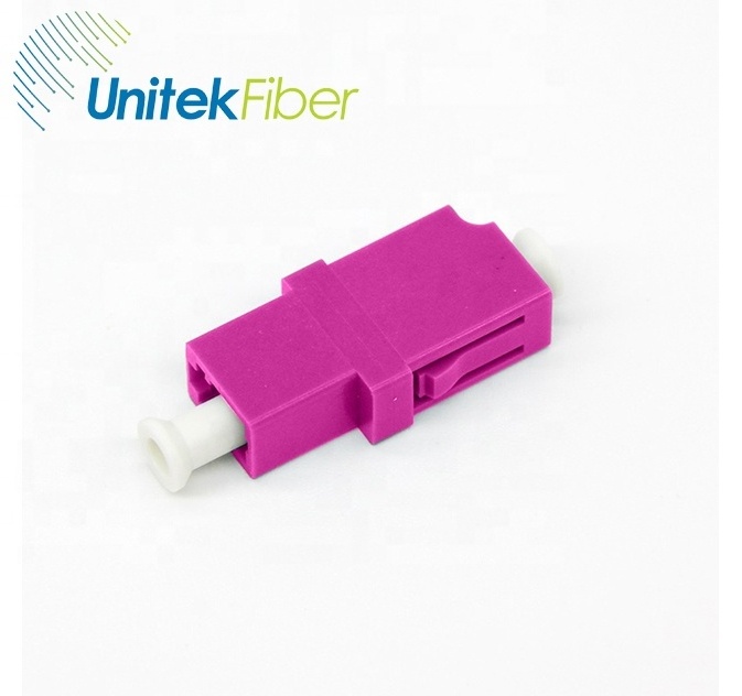 China vendor adapter fiber optic multimode ftth ftta lc sc bare fiber adapter flange mini type magnet clip fiber optik adapter