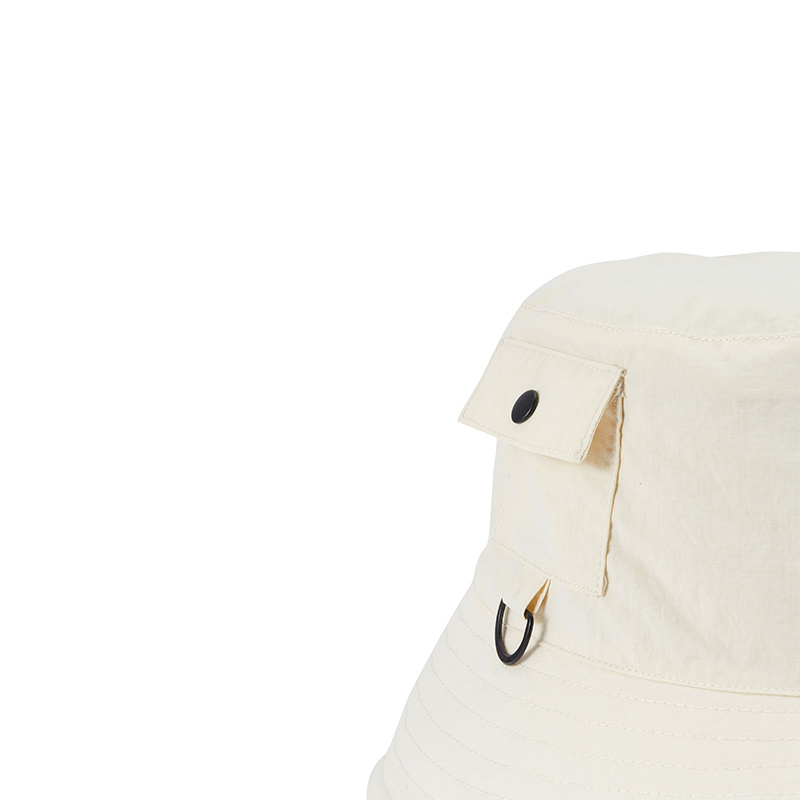 New Product Wear-Resistant Nylon Bucket Hat Custom Logo Unisex Mens Bucket Hats