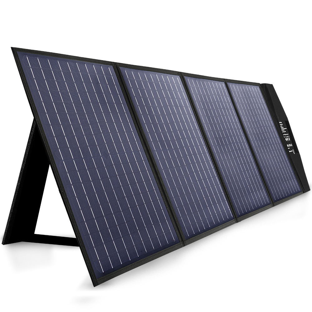 Unitpackpower Foldable Solar Panel 20W 30W 40W 60W 80W 100W 120W 150W 200W 250W 300W Folding Solar Panel for Solar Power System