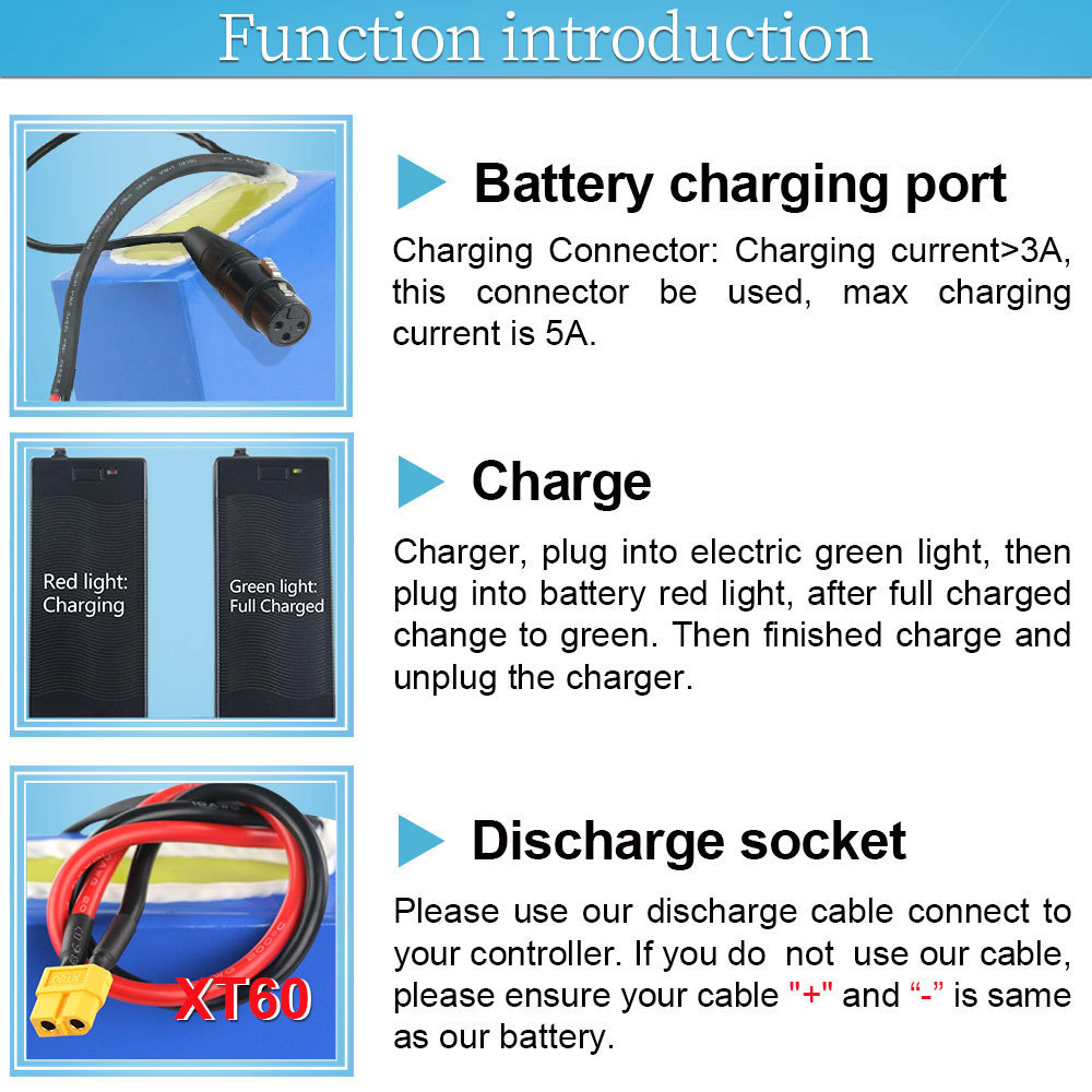 DIY 48V 10Ah 15Ah 20Ah 25Ah 30Ah Lithium ion akku case 18650 Ebike Battery Packs for Electric Bike Bicycle Scooter 1000W 1500W