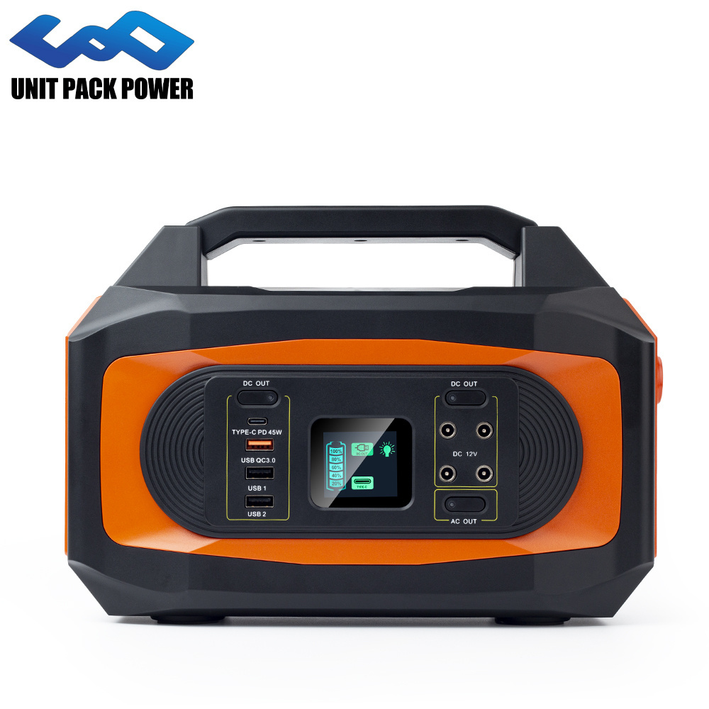 OEM Solar generator camping 500w 407wh lithium Battery power station portable small portable power stations