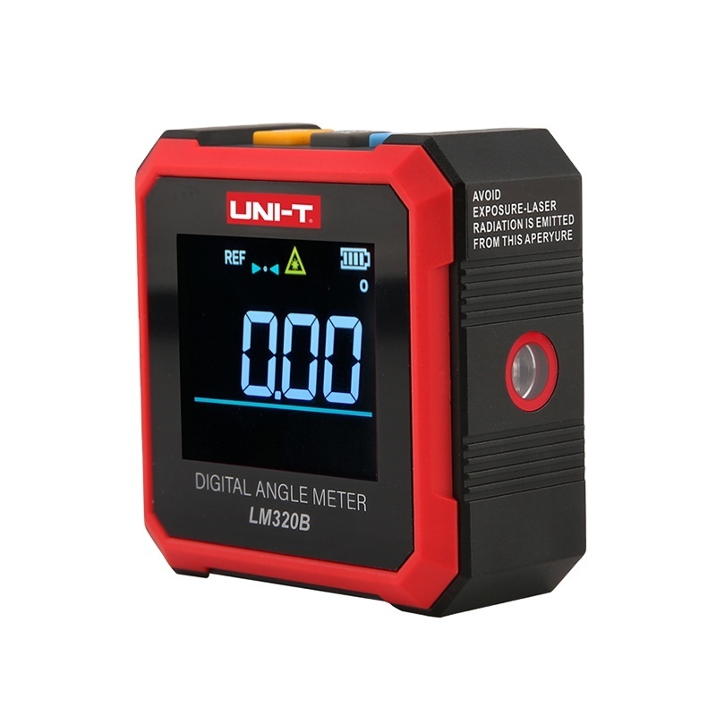 UNI-T LM320B Two-side magnets Angle Meter Digital Protractor Magnetic Inclinometer Angle Tester Bevel Box Measuring Tools