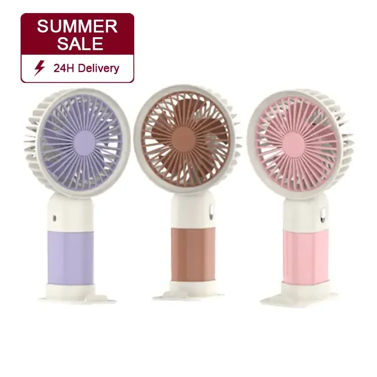 Summer Sale Portable Mini Fan USB Rechargeable mini ventilador Air Cooler Hand Held Electric Small Handheld mini ventilateur