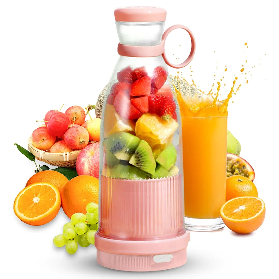 Wholesale best mini electric coconut ice blender plastic tomato juicer portable juicer with logo citrus juicer