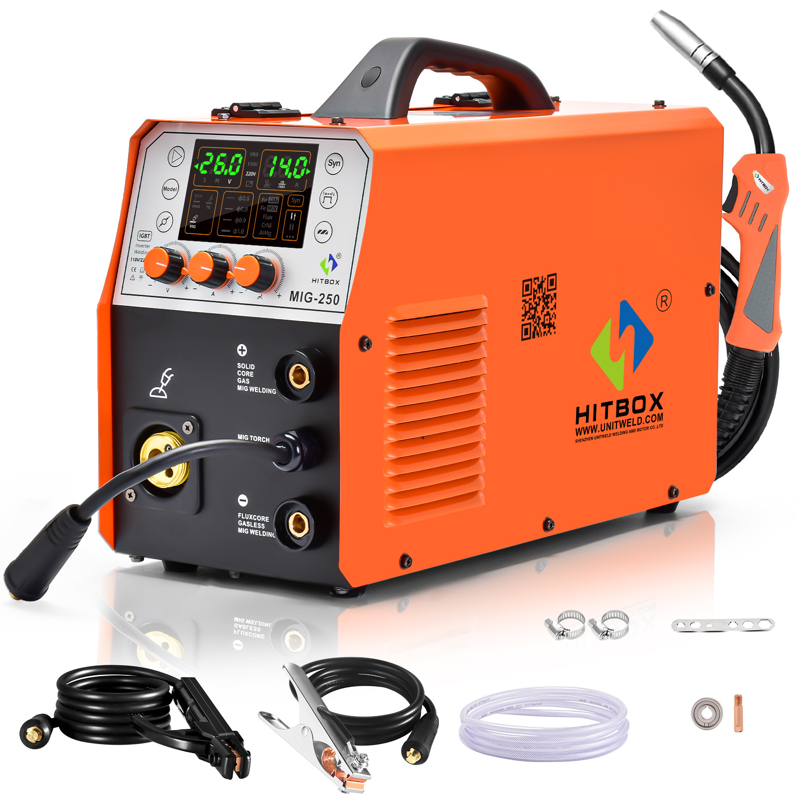 Digital Control Single Phase NBC 220 Igbt MIG Inverter Welding Machine Mig Welder Other ARC Welders