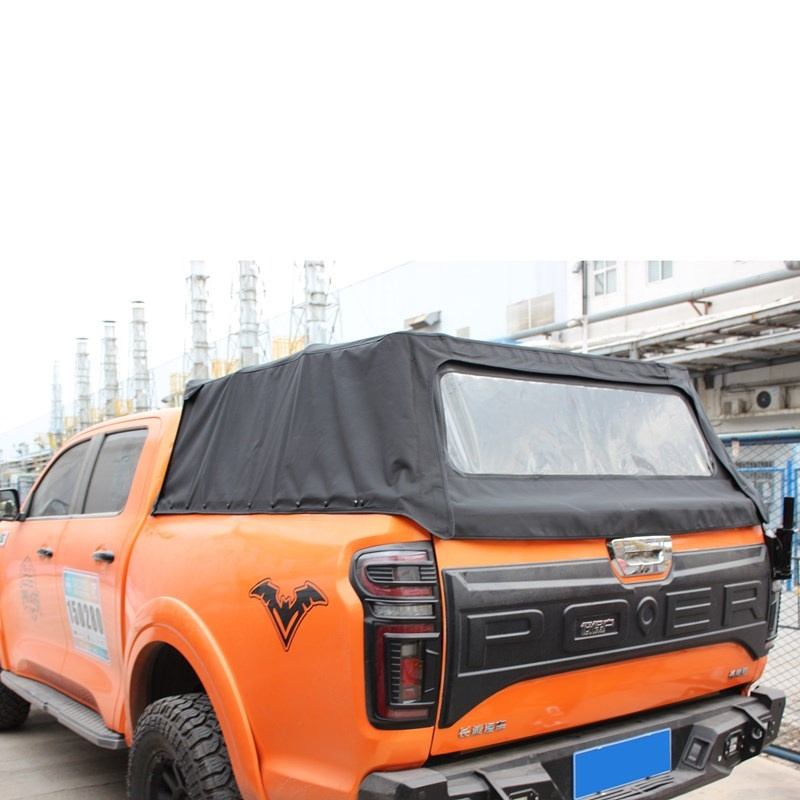 4x4 Pick Up Canopy Soft Foldable Truck Hard top Canopy For Toyota Hilux LC79 Car Truck Topper Bed Canopy