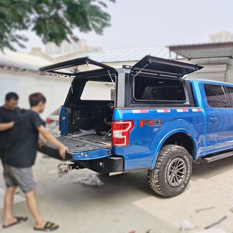 4x4 Pick Up Aluminum Pickup Truck Canopy Pop-Top Camper for Ford Ranger F150