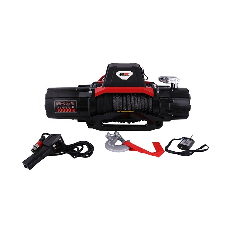 The Third Genearation 12000lbs  Capacity Electric Winch with wireless remote control IP67 waterproof degree