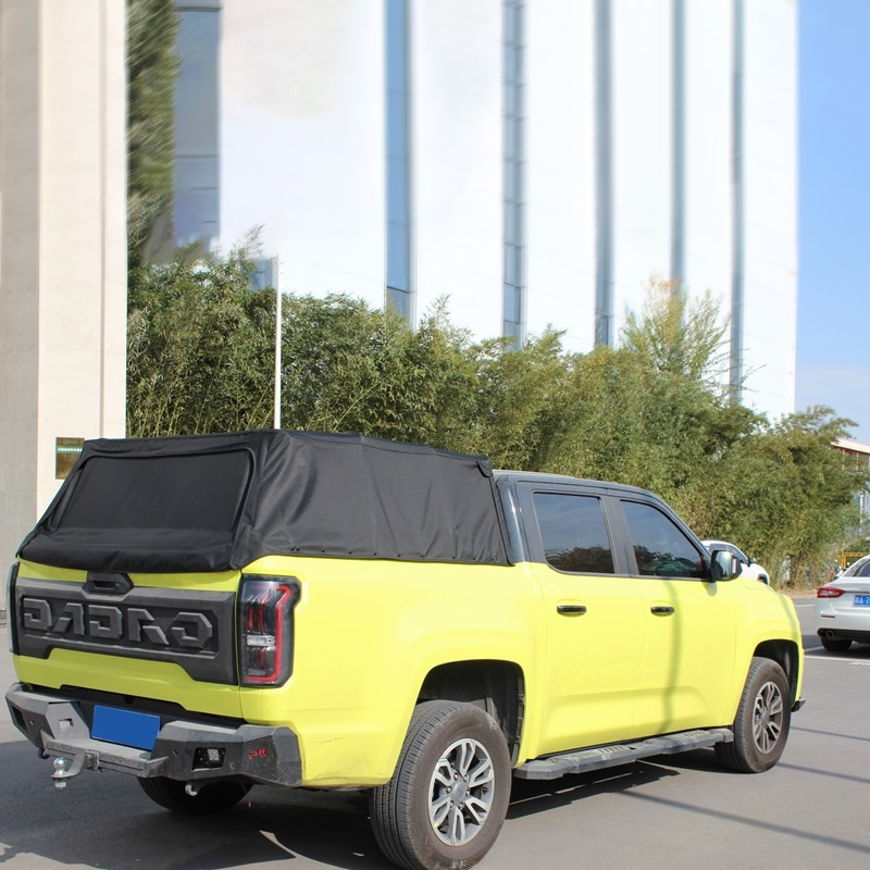 Offroad 4X4 Pickup Truck Canopy For TOYOTA HILUX VIGO REVO Pick Up Truck Soft Topper Bed Foldable Canopy