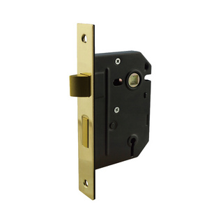 Hot Sale 3 Lever Mortice Sash Storm Room Mortice Lock For Internal Doors