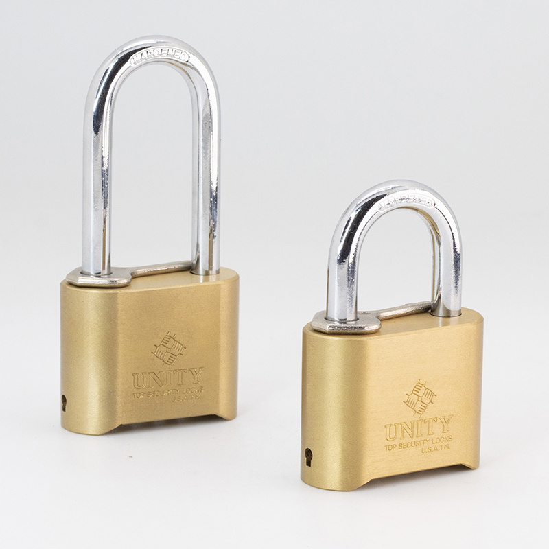 Heavy Duty 4 digit Brass Combination Click Padlock