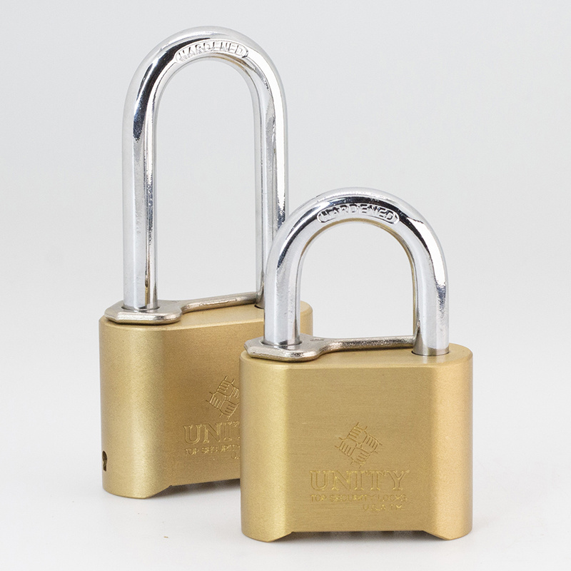 Heavy Duty 4 digit Brass Combination Click Padlock