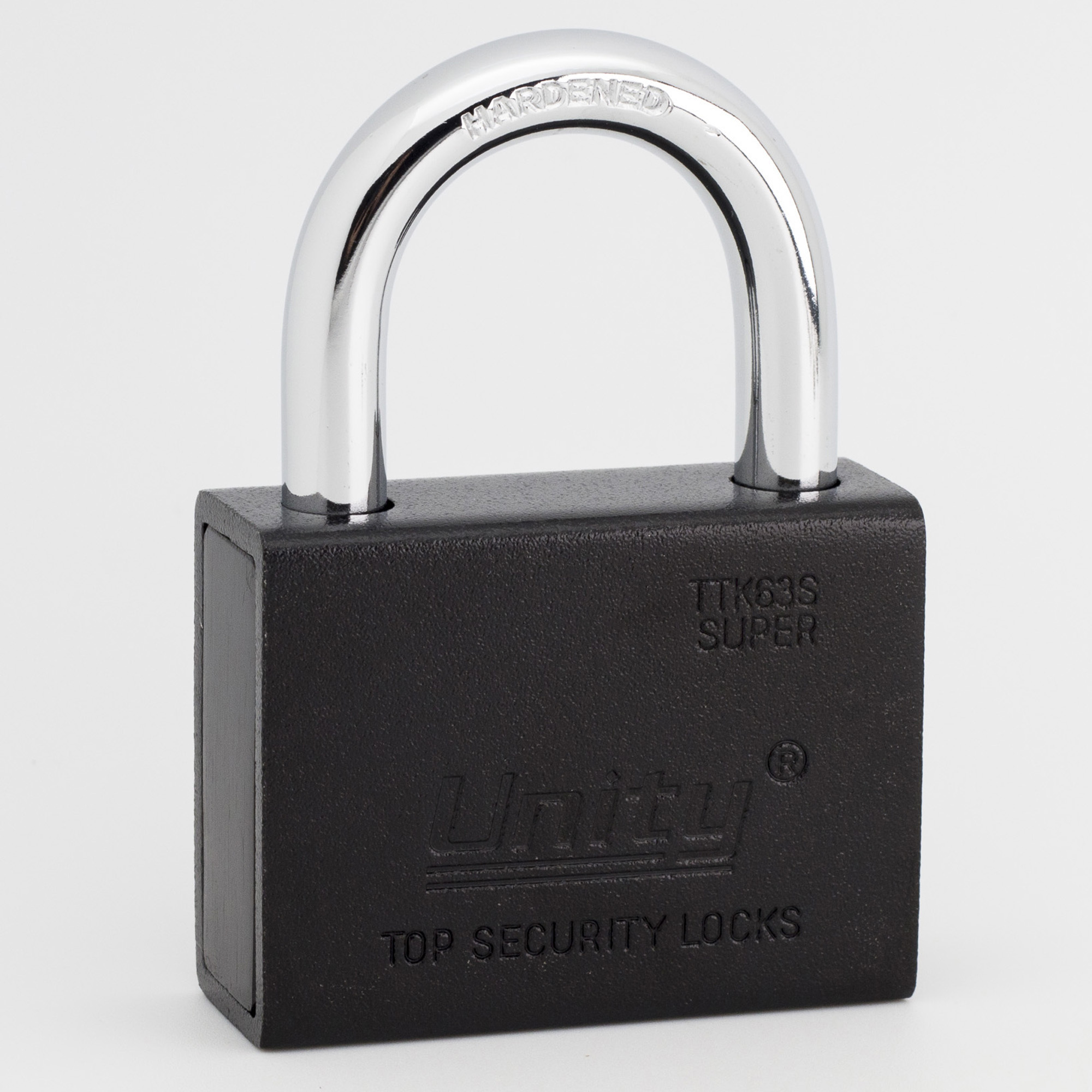 UNITY TTK-S Model Arc Surface Iron Padlock With Black Painting