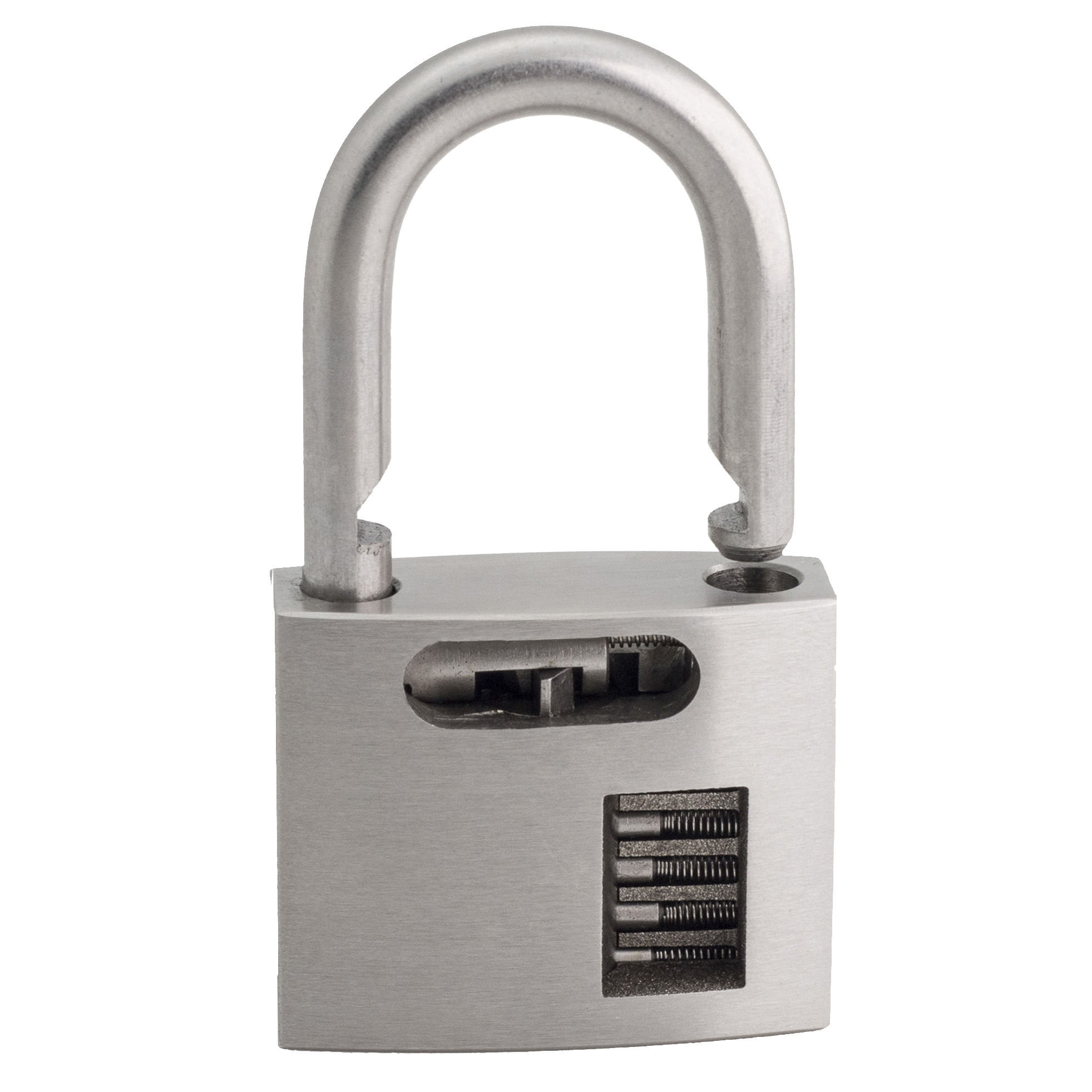 Steel Principle display Opened Padlock For Picking Practice