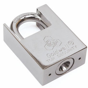 Shackle protected security padlock, anti-cut padlock