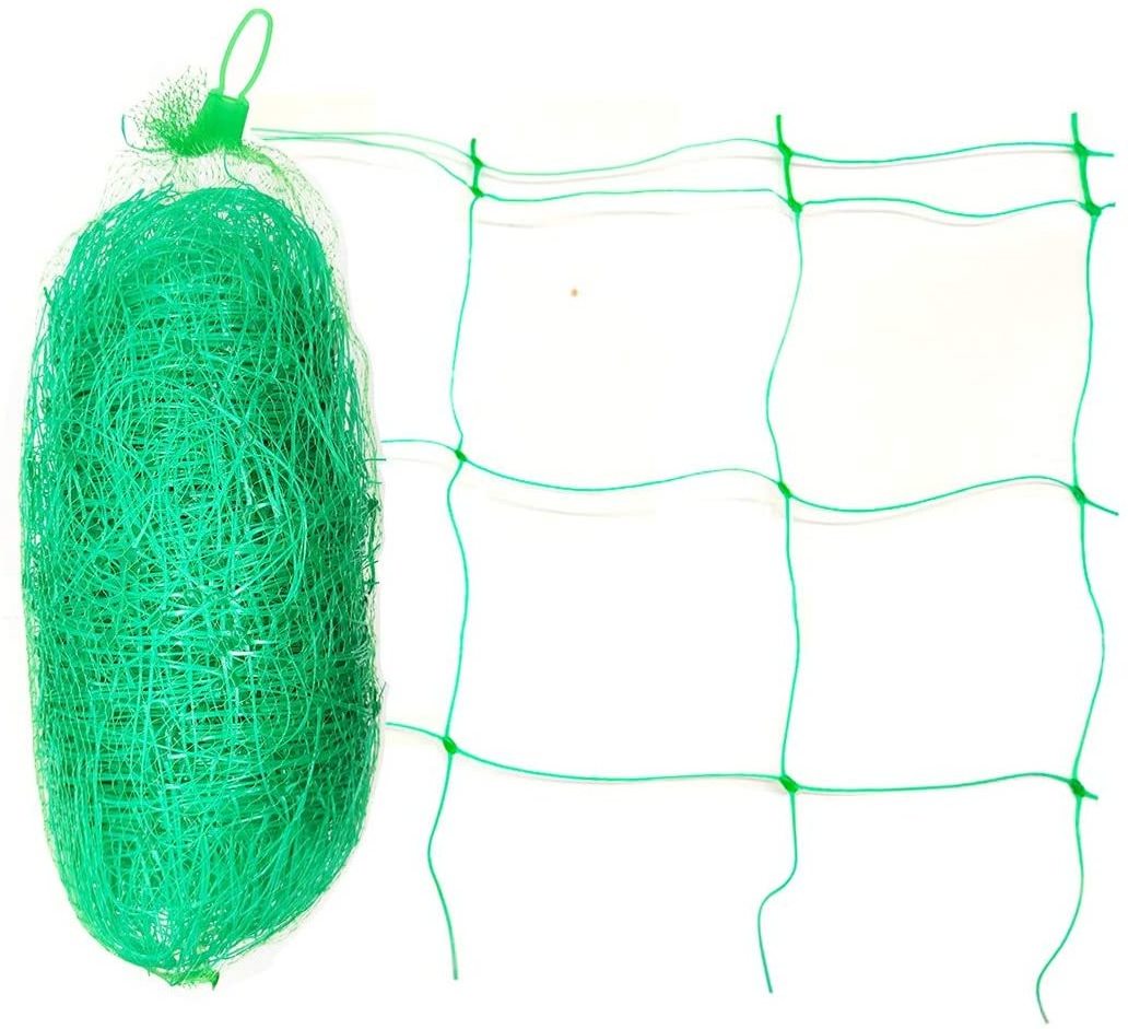 5.5x200 ft Green Trellis Netting Polypropylene Plant Support cucumber net for Climbing Vegetable