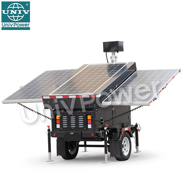 Mobile Surveillance Trailer Tower