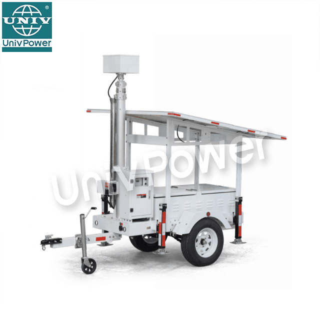 Mobile Surveillance Trailer Tower