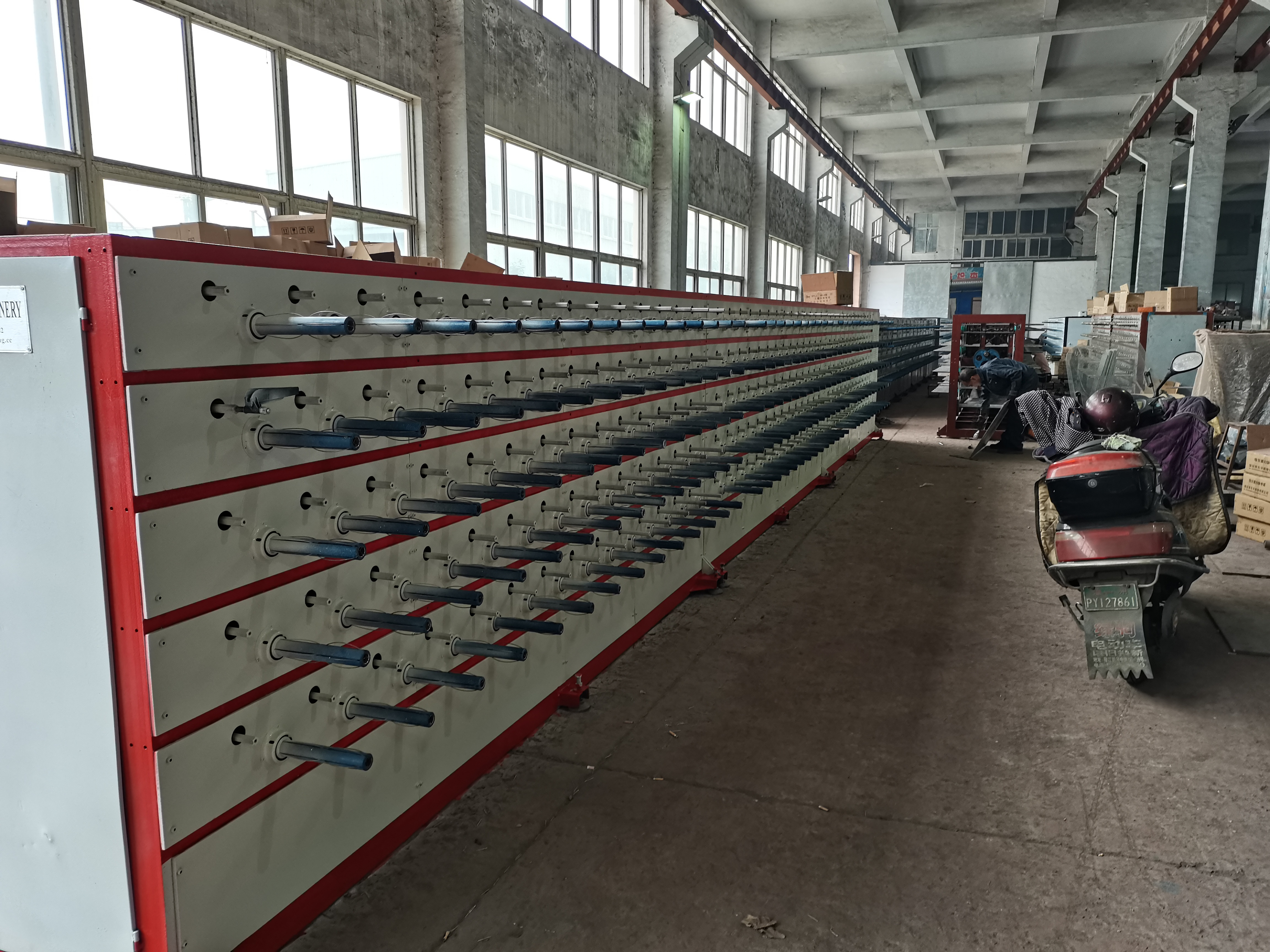 Stable Performance Plastic Yarn Winder for PP Woven Sack Production