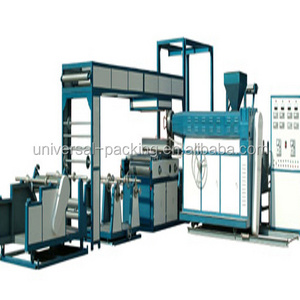 Hot melt fabric extrusion lamination coating machine