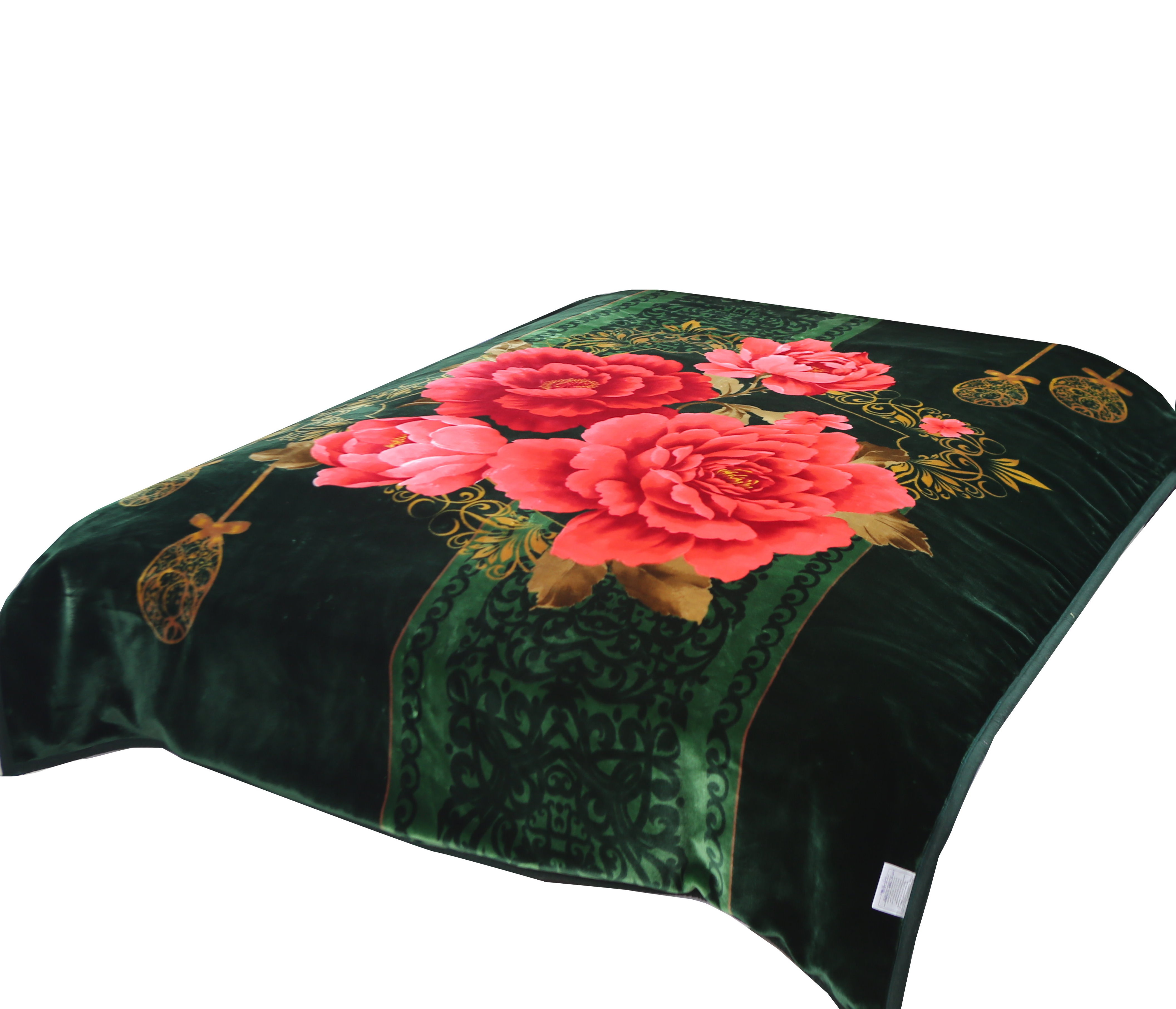 Ready to ship - 2 ply blankets korean style 7kg Raschel Quality 2 PLY 2SIDE Printed + Embossed Mink Blanket King size Queen size