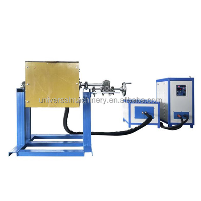 Hot selling Moveable 100% Duty Induction Small Aluminum Melting Furnace