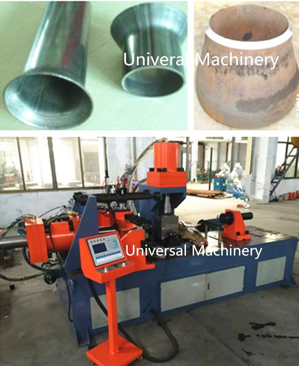 Big Diameter Tube End Swaging Machine for Swaging Reducing Expanding Flanging